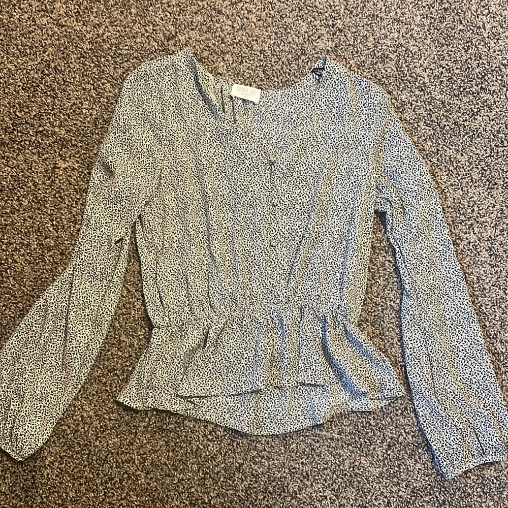 Long-Sleeved Blouse